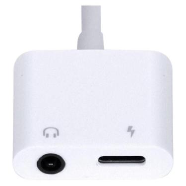 Imagem de Adaptador Fone De Ouvido Celular Audio P2 3.5mm + Carregador Para Usb 