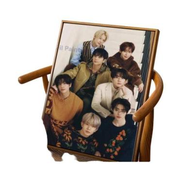 Imagem de E-ENHYPEN Kpop Man Adesivo De Pôster À Prova D'água Autoadesivo Para D