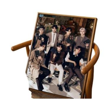 Imagem de E-ENHYPEN Kpop Man Adesivo De Pôster À Prova D'água Autoadesivo Para D