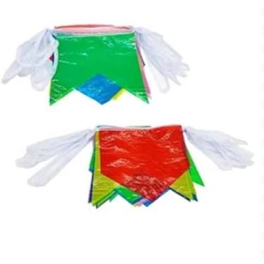 Imagem de 50 Metros de Bandeirola Junina para Decoração e Enfeites de Festas