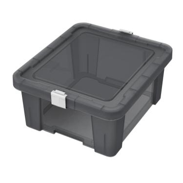 Imagem de Caixa Organizadora em Polipropileno Tramontina Office 92550/012 com Tampa – 17 L
