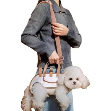 Imagem de Henofen Arnês de elevação para cães, alça ajustável para gatos pequenos e médios, bolsa de transporte portátil para animais de estimação ao ar livre, alça de assistência para cães para idosos, lesões