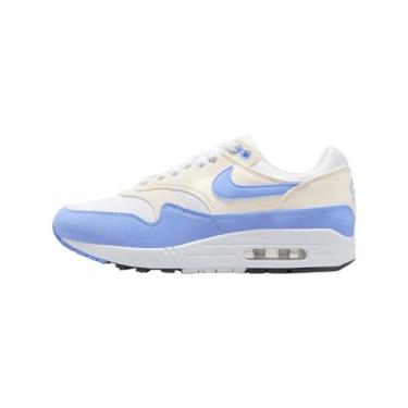 Imagem de Nike Tênis feminino Air Max 1 (DZ2628-113, branco/fantasma/preto/pulseira real), Branco/Fantasma/Preto/Royal Pulse, 41
