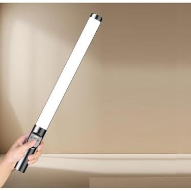 Imagem de Bastão de Luz LED Portátil RGB com Tripé 2m e Controle Remoto – Iluminação Profissional para Vídeo, Fotos e Maquiagem(Bastão Branca)