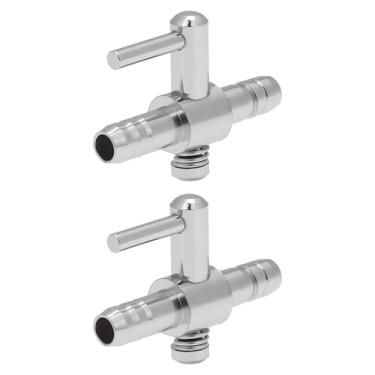 Imagem de SING F LTD 2 peças de válvula de interruptor de controle de fluxo de ar de combustível e água compatível com modelo RC barco avião carro