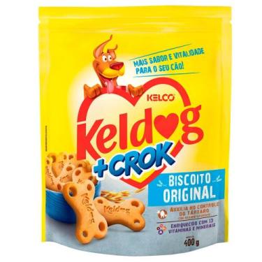 Imagem de Biscoito Original Keldog + Crok Kelco 400g