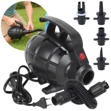 Imagem de Bomba de Ar Elétrica Premium Pump Grande 600W com 4 Bicos VG Plus, 110