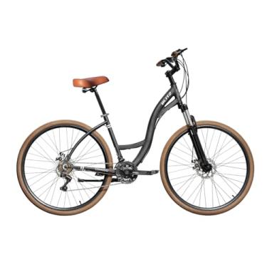 Imagem de Bicicleta BLITZ Aro 29 Comodo Urbana Full Shimano 21v Freio à Disco, Quadro Leve, Câmbio Suave, Rodas Resistentes, Design Moderno, Ideal para Passeios e Deslocamentos Diários (Preto Fosco, 16)