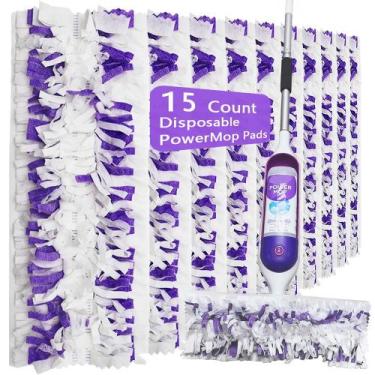 Imagem de Esfregões descartáveis TETEPV para Swiffer PowerMop (15 unidades)