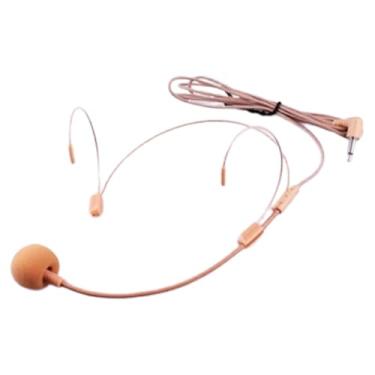 Imagem de TTETTZ Fone de Ouvido com Faixa de Cabeça, Gancho de Orelha Moderado E Discreto com Alta Sensibilidade para Som Profissional para Moderado, Marrom