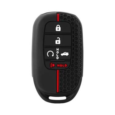 Imagem de Capa De Silicone Para Chave De Carro Honda Civic Accord HR-V CR-V CRV 