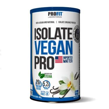 Imagem de Proteína Isolate Vegan Pro 480g Baunilha Profit