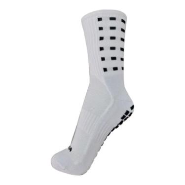 Imagem de Meia Kanxa Antiderrapante Sport Infinit Unissex, Branco, 33/38