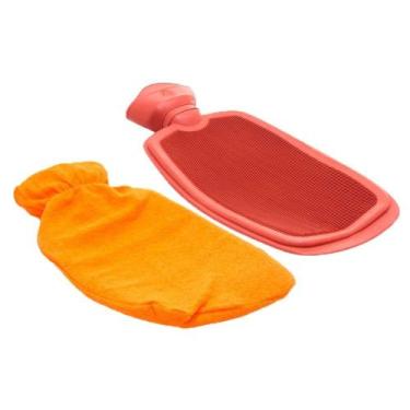 Imagem de Bolsa de Água Quente (M) 1,4L c/ Capa BC0013 Mercur - Pé de Apoio