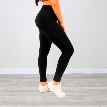 Imagem de Legging Suplex Zero Transparência Academia Casual Modeladora - Ju Ribe
