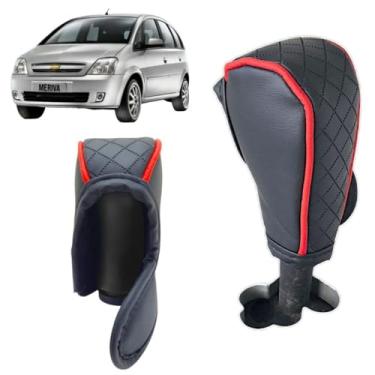 Imagem de Proteção Manopla Marcha Câmbio Automático Compatível Com Meriva 2008 Á 2012