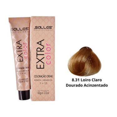 Imagem de Coloração Tintura Extra Color Salles Profissional 60g, 8.31