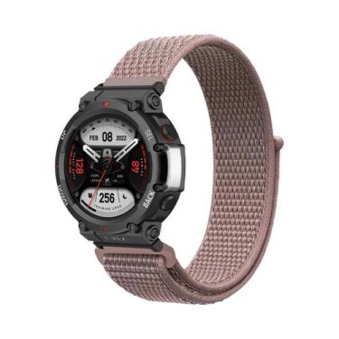 Imagem de Pulseira De Nylon Unissex Para Huami Amazfit T-REX 3/2 Smart Watch Ban