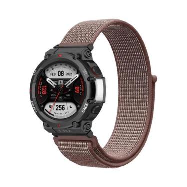 Imagem de Pulseira De Nylon Unissex Para Huami Amazfit T-REX 3/2 Smart Watch Ban