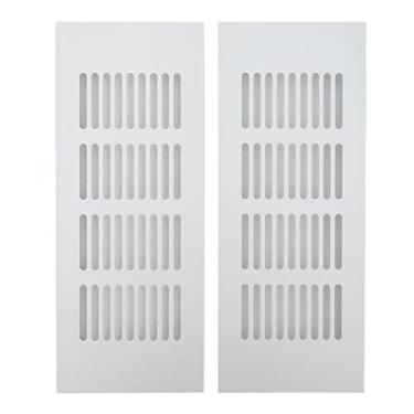 Imagem de Generic Grade de Ventilação do Armário, Grade de Ventilação de Ar Resistente, Retangular, Antioxido, Macio para Caravana (80 * 200mm)