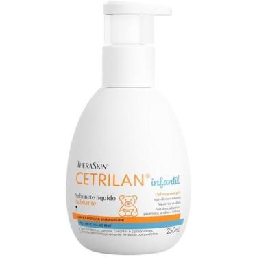 Imagem de Theraskin Cetrilan Sabonete Líquido Infantil Calmante 250ml  Limpeza S