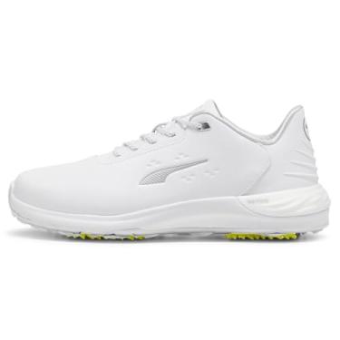 Imagem de PUMA Tênis de golfe masculino Phantomcat Nitro, Puma Branco Puma Prata Ash Gray, 43 BR