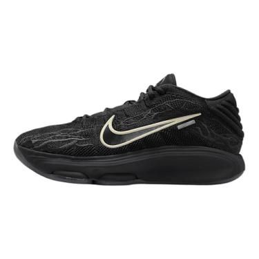Imagem de Nike Tênis de basquete masculino G.T. Hustle 3 elétrico, multicolorido, Preto/leite de coco/preto, 44