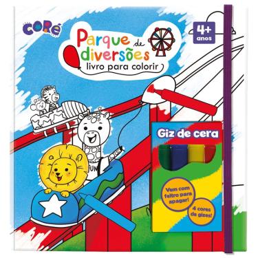Imagem de Livro para Colorir - Parque de Diversoes TOYSTER