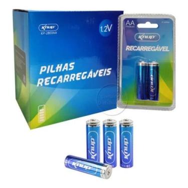 Imagem de Pilha recarregavel aa knup kp2800aaa - NoBrand