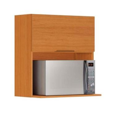 Imagem de Armário Aéreo de Cozinha 1 porta horizontal Namur Itatiaia com Nicho p