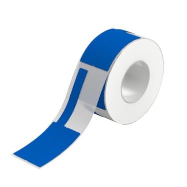 Imagem de StartBox Papel De Etiqueta De Cabo Compatível Impressora B1/B21/B3S 25 * 38+40 100 Etiquetas Cada Rolo Cor Azul