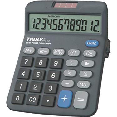 Imagem de Procalc Calculadora de Mesa 833-12 Preta Função Padrão