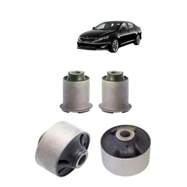 Imagem de Kit 4 Bucha Bandeja Balança Kia Optima 12 2013 2014 2015