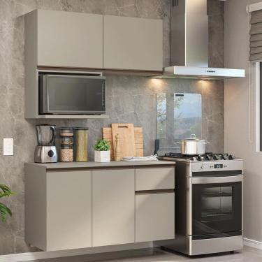 Imagem de Armário De Cozinha Compacta 120 Cm Suspensa Crema Nice Madesa 06