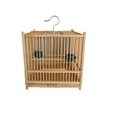 Imagem de Gaiola de pássaro de estilo chinês feita à mão pequena gaiola de papagaio acessórios para gaiola de periquito pequena calopsita canário periquito papagaio gaiola de pássaro