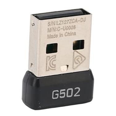 Imagem de Cryfokt Adaptador Sem Fio de 2,4 GHz para Receptor USB de Sinal Estável para Mouse G502 LIGHTSPEED, Metal ABS Durável, Portátil para Todos Os Usuários
