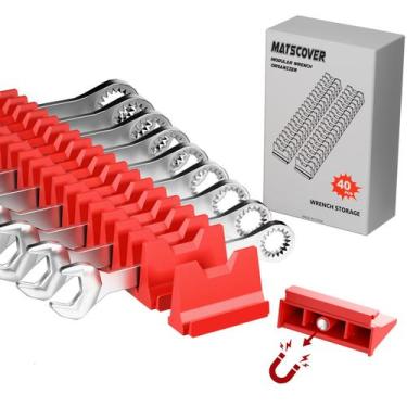 Imagem de Suporte organizador de chaves Matscover 40PCS para gaveta de ferrament
