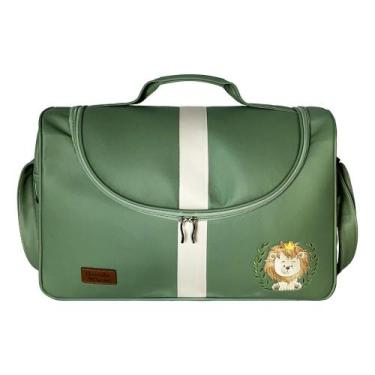 Imagem de Bolsa Maternidade M Safari Leão Bordado - 01 peça - 004 MARKETPLACE, V
