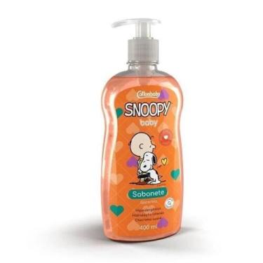 Imagem de Cottonbaby snoopy baby sabonete liquido glicerina 400 ml