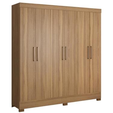 Imagem de Guarda Roupa 6 Portas 3 Gavetas Pratico Amendola Touch