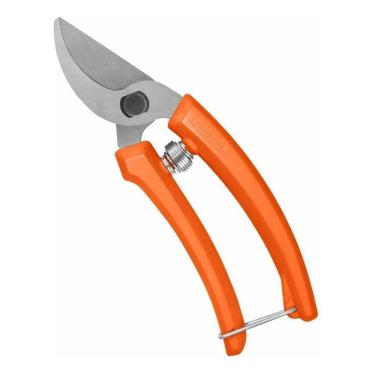 Imagem de 2X Tesoura De Poda Lâmina Metálica E Cabo Plástico Tramontin