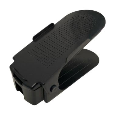 Imagem de Kit Organizadores De Sapato E Tênis Com Regulagem Preto