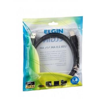 Imagem de Cabo Usb 2.0 Am X Am 1,8m - Elgin