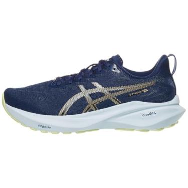 Imagem de ASICS Tênis de corrida feminino GT-2000 13, Expansão azul/champanhe, 39