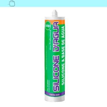Imagem de Silicone Acrilico Dagua Para Rodapés E Acabamentos Cinza Cinza - SóPro