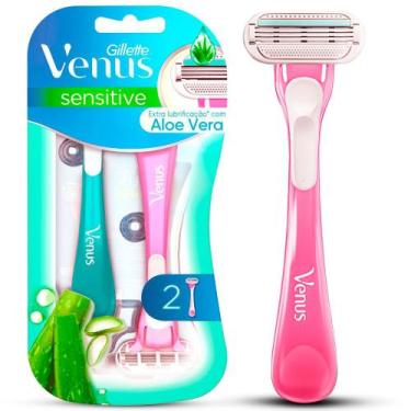 Imagem de Aparelho de Depilação Gillette Venus Sensitive Descartável 2 Unidades,