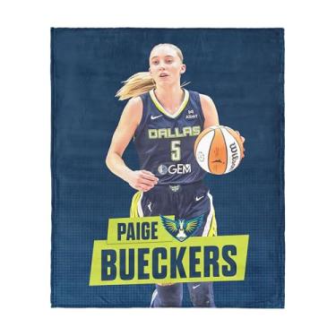 Imagem de Northwest Cobertor de seda WNBA Dallas Wings Paige Bueckers, 127 x 152 cm