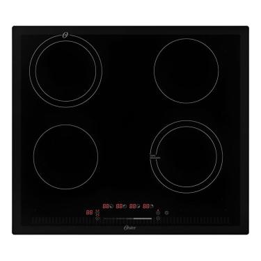 Imagem de Cooktop 4 Bocas Inducao 220v Vidro Touch 59x52cm - Oster