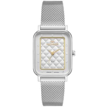 Imagem de Relógio Technos Feminino Brilho Prata - 2035NEN/1K