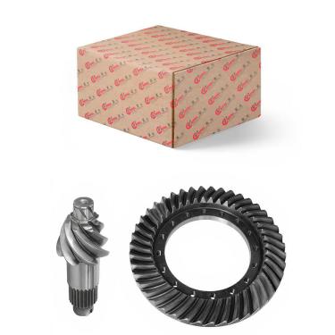 Imagem de Kit Coroa e Pinhão Mercedes Eixo HL-4 Traseiro 7X43 14mm Cinpal Rex 3523500239